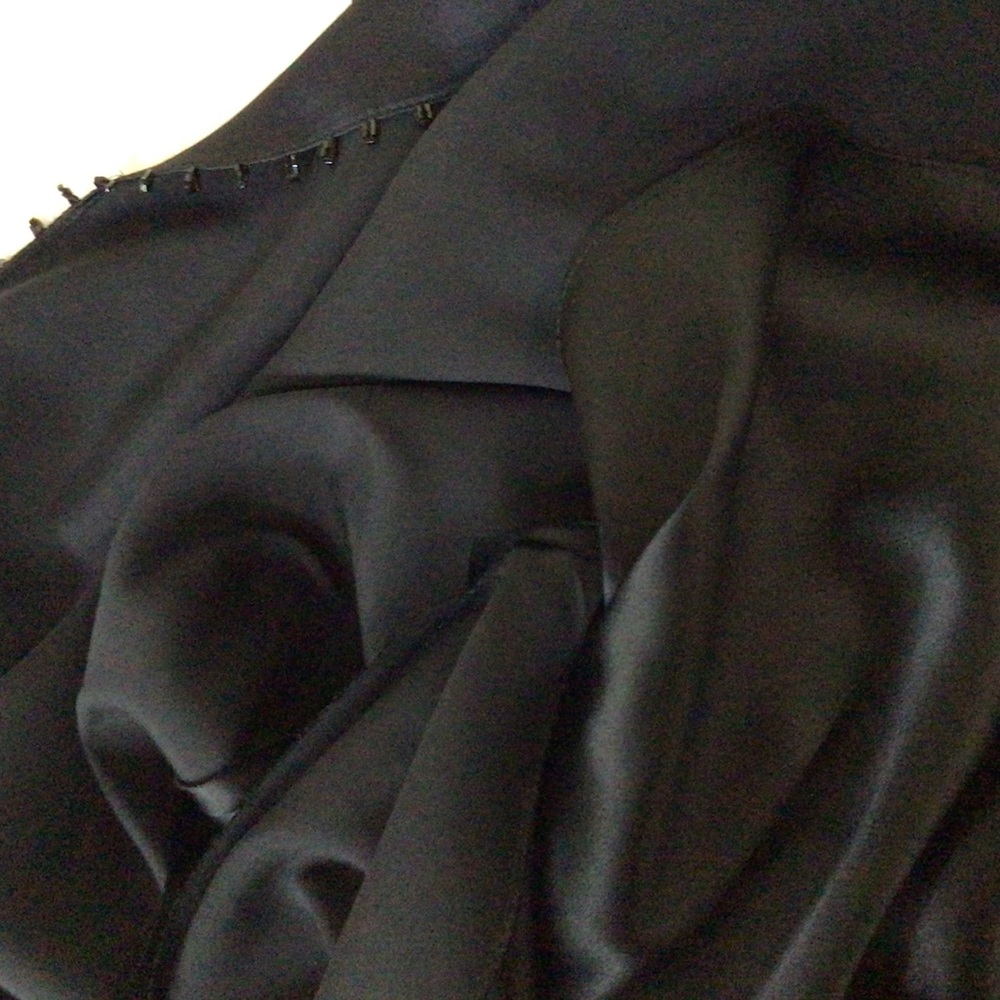 Sara Isabella NEW black silk halter dress, 4 - Picture 10 of 10